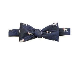Saddlebred Ylw Labrador Retriever Bow Tie Navy